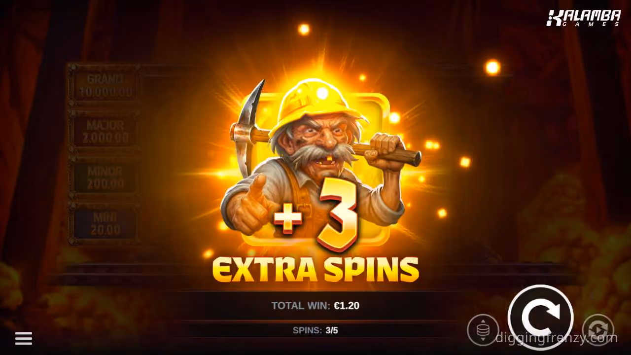 Digging Frenzy big win